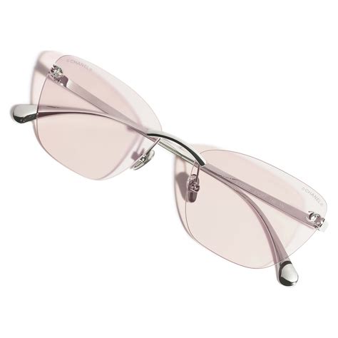 cat eye chanel makeup|Cat Eye Blue Light Glasses Titanium Silver .